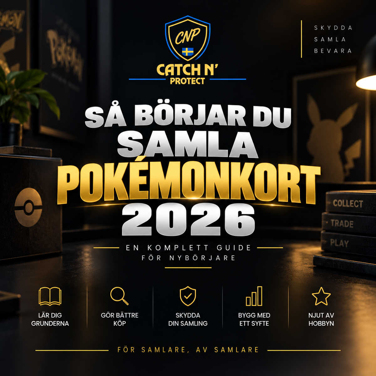 Så börjar du samla Pokémonkort 2026