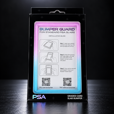 Arctic Candy – PSA Standard Card Bumper / Slab Guard för graderade kort | Catch N’ Protect