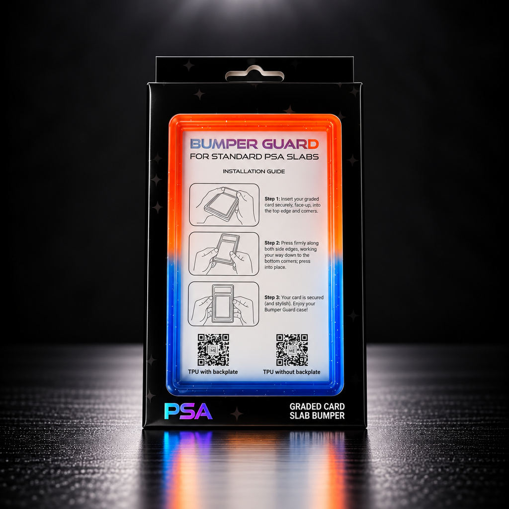 Fire & Ice – PSA Premium Card Bumper / Slab Guard för graderade kort | Catch N’ Protect