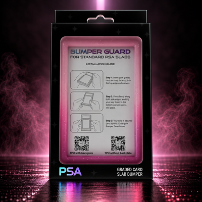 Hot Pink – PSA Standard Card Bumper / Slab Guard för graderade kort | Catch N’ Protect