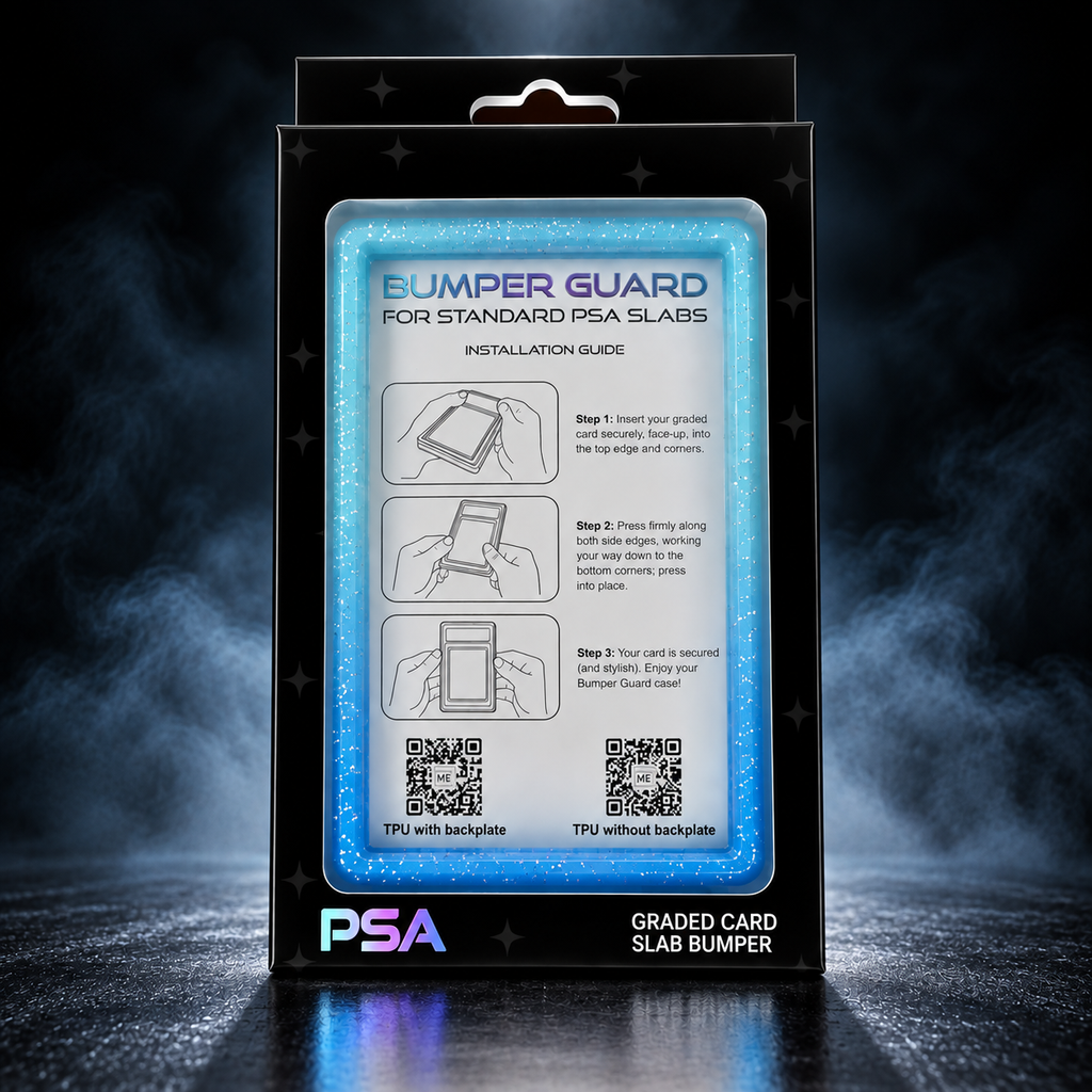 Ice Crystal – PSA Standard Card Bumper / Slab Guard för graderade kort | Catch N’ Protect