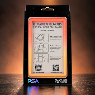 Magma Burst – PSA Standard Card Bumper / Slab Guard för graderade kort | Catch N’ Protect