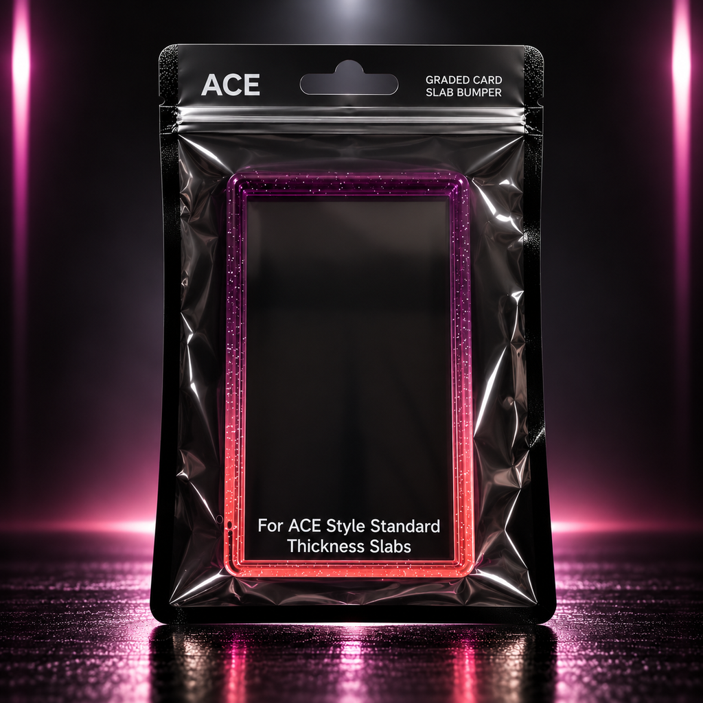 Neon Magenta – ACE Premium Card Bumper / Slab Guard för graderade kort | Catch N’ Protect