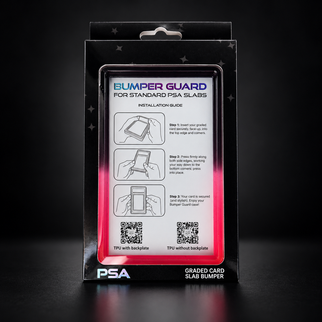 Pink Eclipse – PSA Premium Card Bumper / Slab Guard för graderade kort | Catch N’ Protect