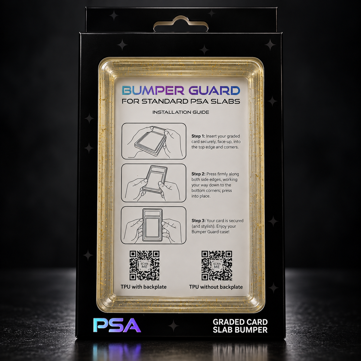 Royal Gold – PSA Premium Card Bumper / Slab Guard för graderade kort | Catch N’ Protect