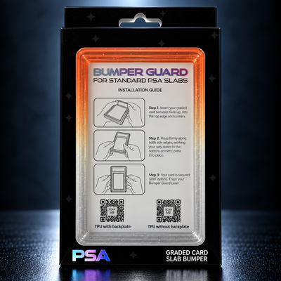 Silver Lava – PSA Premium Card Bumper / Slab Guard för graderade kort | Catch N’ Protect
