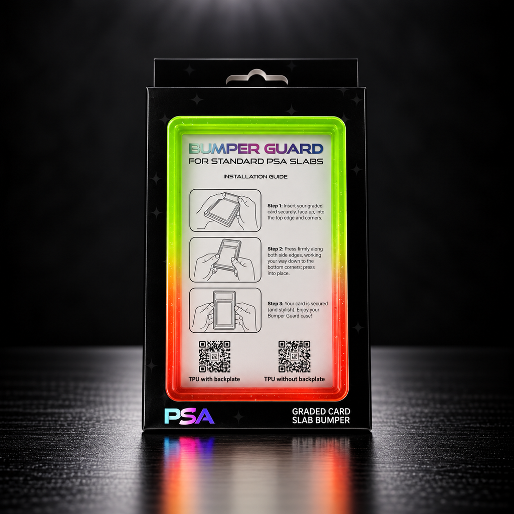 Toxic Inferno – PSA Premium Card Bumper / Slab Guard för graderade kort | Catch N’ Protect