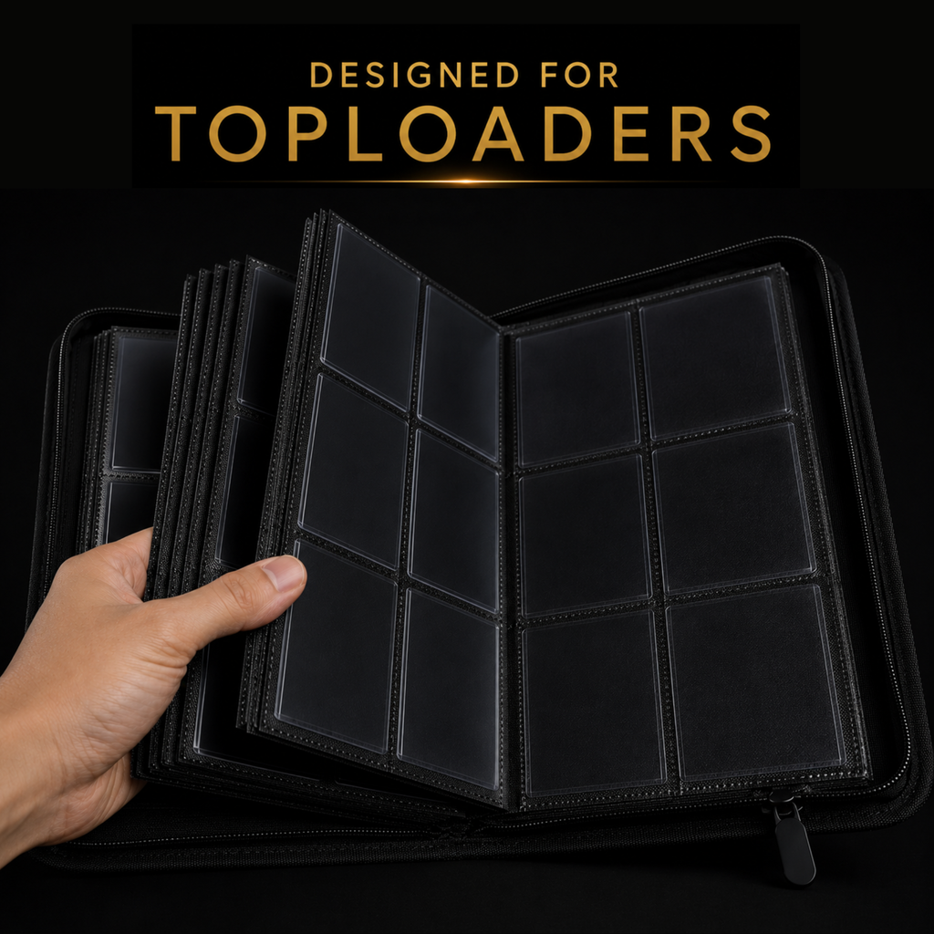 9 pocket Toploader Pärm